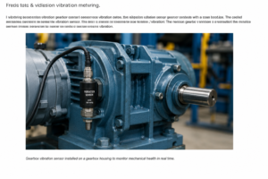 gearbox vibration sensor